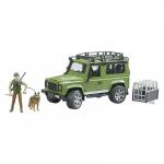Bruder Land Rover Defender mit Förster - Hund und...