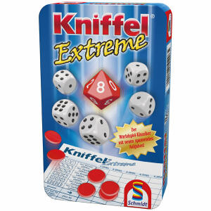 Mitbringspiel Kniffel Extreme, Metalldose