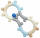 Motorikrassel Acht nature blau