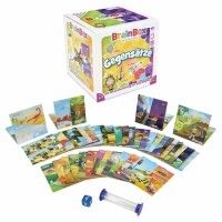 Brain Box Gegensätze Wissensspiel - ab 4 Jahren