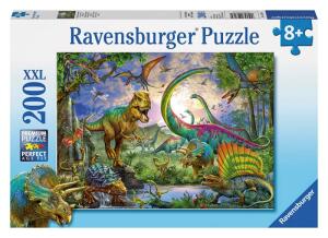 Ravensburger Puzzle XXL 200 Teile Saurier - Im Reich der Giganten - ab 8 Jahren