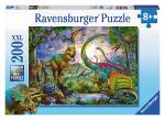 Puzzle XXL 200 Teile Saurier - Im Reich der Giganten - ab...