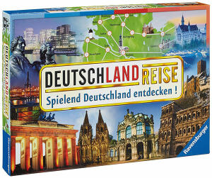 Ravensburger Kinderspiel Deutschland Reise - Spielend Deutschland entdecken - ab 8 Jahren