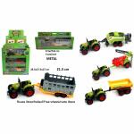 Traktor mit Anhänger Metall