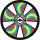 Soft Flying Disk 25 cm Flugscheibe aus Textil