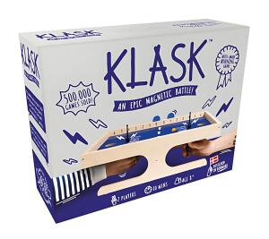 Klask Geschicklichkeitsspiel für 2 Spieler mit Anti-Kratz Anti-Quitsch