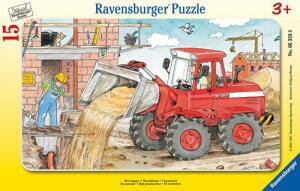 Ravensburger Rahmenpuzzle 15 Teile Mein Bagger