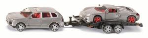 Siku SIEPER GMBH PKW mit Transport-Hänger
