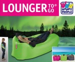 Lounger to go, grün 180x75x60cm luftbefüllbar -...