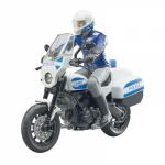 Bruder World Polizeimotorrad - Ducati Scrambler, 6,5cm,...