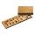 Kalaha Reisespiel 32x98x2cm aus Bambus mit verschiedenen Natursteinen
