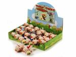 Plüsch Schweinchen mit Shaker, im Display