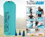 TravelAiR 3in1, blau Luftpumpe,Packsack,Kissen