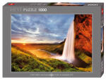 Heye Puzzle Standard 1000 Teile Wasserfall - gelegte...