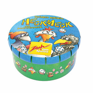 Zoch Kinderspiel Heckmeck Metalldose - Würfelspiel für 2-7 Spieler, - geeignet für Kinder ab 8 Jahren, Noris