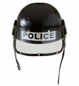 Polizei-Einsatzhelm Fasching Karneval