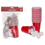 OOTB Trinkspiel Beer Pong mit 15 Bällen &