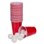 OOTB Trinkspiel Beer Pong mit 15 Bällen &