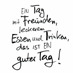 Servietten 33x33cm 20 St. Guter Tag