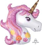 Amscan Folienballon Einhorn 83x73cm