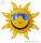 Aufblasbare Sonne 60 cm