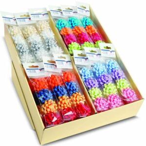 PATTBERG Mini Schleifen Bows 4 St. Ø 45mm sort.