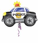 Folienballon Junior Shape 60 x 45 cm, Polizeiauto