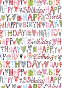 Geschenkpapier 70cmx2m Svea 7630021130160