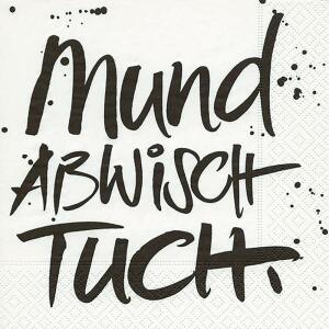 Servietten 20er FSC-Mix 33x33cm Mund Abwisch Tuch - Mund Abwisch Tuch