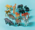 Amscan Deko-Tiere 12 Stk. Kunststoff