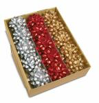 Geschenkschleifen Ø 80mm Metallic sortiert