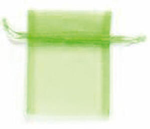 Organzasäckchen 8x10 cm 6 Stück, hellgrün - Ersatz für 6 3825 005