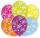 Ballons Happy Birthday 6 Stück, farbig sortiert
