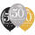 Zahlenballons 50 6 Stück, Sparkling