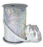 Ringelband 200 m x 10 mm Holly, silber - Präsent