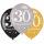 Luftballons Zahl 30