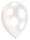 Amscan 25 Latexballons Weiss 27,5 cm