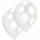 50 Latexballons Pearl weiss, 27,5 cm