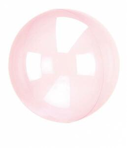 Clearz Folienballon Crystal Dark Pink