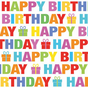 Servietten 25x25cm 20 St. Colour Birthday