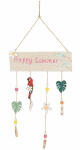 Dekohänger Happy Summer Holz, 52 x 22 cm