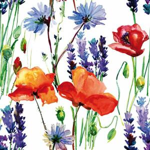 Servietten 33x33cm 20 St. Wild Summer Flowers