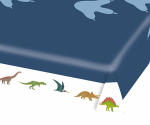 Tischdecke Happy Dinosaur aus Papier, 115x175cm