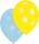 50 Latexballons Pearl farbig sortiert, 27,5 cm