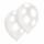 25 Latexballons Pearl weiss, 27,5 cm
