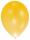 5 Latexballons gold mit LED Beleuchtung