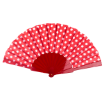 OOTB Fächer Spanish Polka Dot 42 x 23 cm