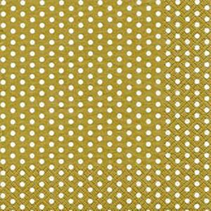 Servietten 33x33cm 20 St. Bolas gold