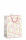 Geschenktasche Herzen Medium 18x23x10cm - mit Goldfolie auf 210g Karton