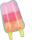 Folienballon Just Chillin Popsicle, 45x76cm